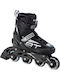Raven Inline Αυξομειούμενα Rollers Μαύρα Ενηλίκων