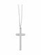 Akzent Women's Cross from Steel with Chain