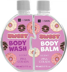 HiSkin Puzzle Body Pina Colada Σετ Περιποίησης για Ενυδάτωση & Καθαρισμό Σώματος