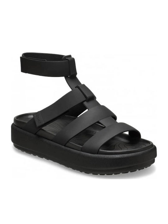 Sandale Gladiator Sandale Casual Damă Gladiator Negre