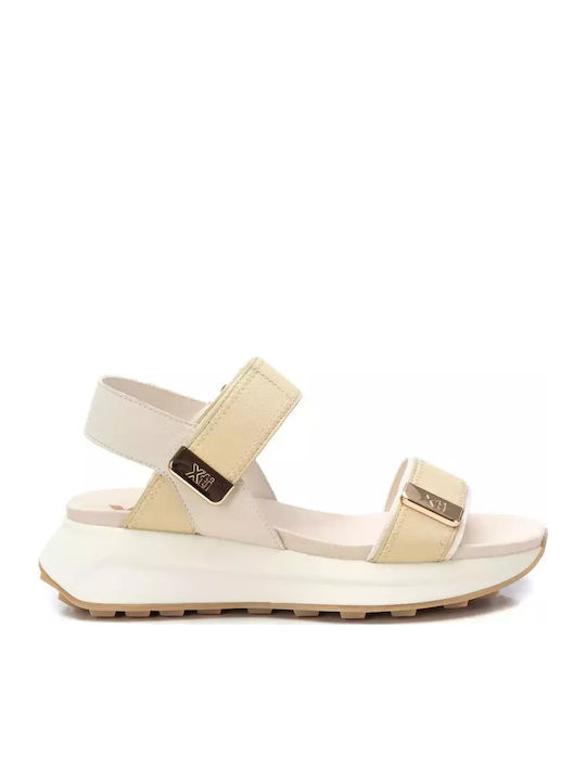 Xti Sandale Casual Damă Culoare Full Face Εκρού