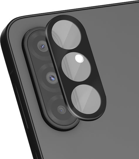 Avizar Комплект 2 Протектора от Закалено Стъкло за Камера Samsung Galaxy A56 3D Гравирани Черни