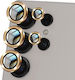 Avizar Camera Tempered Glass Samsung Galaxy S25 Ultra Anti-scratch Gold