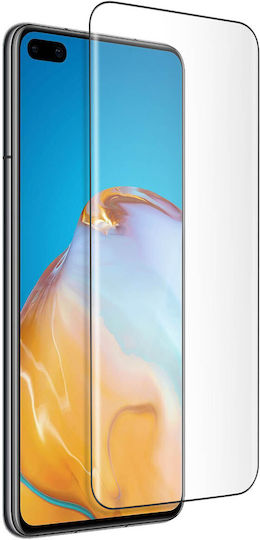 Защитен Екран Huawei P40 Pro Екран 9h Закалено Стъкло Akashi Контур Черен