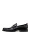Varian Δερμάτινα Ανδρικά Loafers σε Μαύρο Χρώμα
