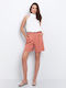 Women's Bermuda Shorts Peaches