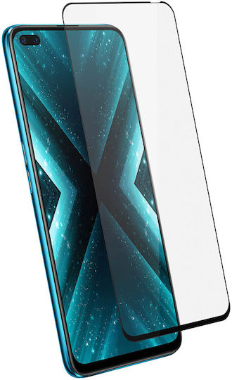Screen Protector for Realme X3 Superzoom 9h Tempered Glass Clear Outline Black