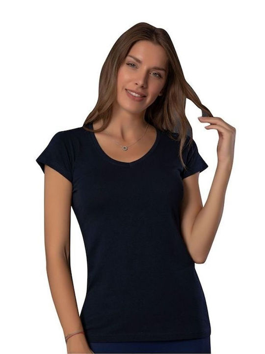 Mâneca scurta Dark Blue Tricou pentru femei