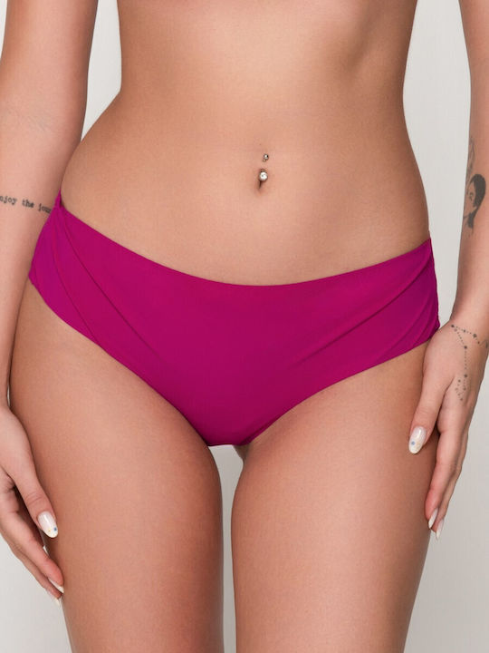 Luna Bikini Slip Κυκλάμινο