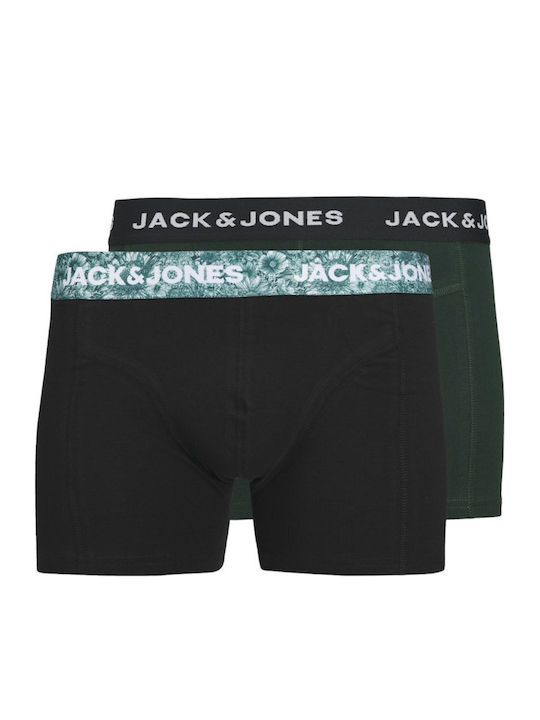 Jack & Jones Men's Boxers 2Pack Black