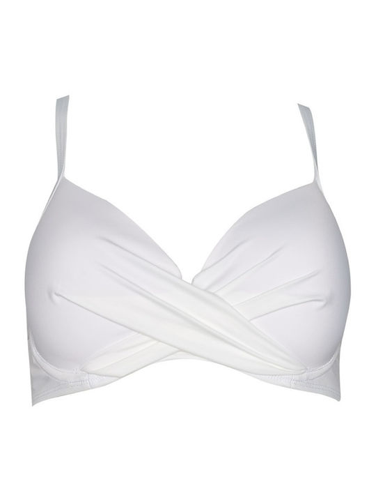 Bluepoint Cup D Bikini Σουτιέν D Cup Λευκο