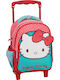 Gim Backpack School Bag Trolley Kindergarten Hello Kitty Sweetheart 12Liters