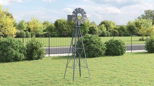 vidaXL Decorative Jar Garden Metal 84cmx68cm 42013609