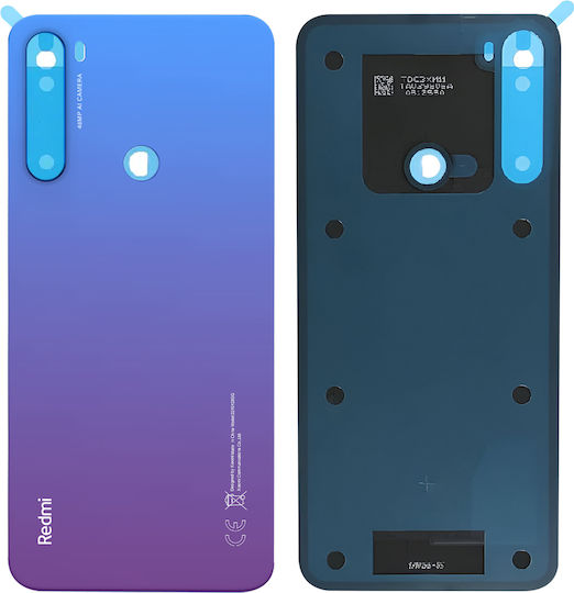 Capac Baterie Xiaomi Redmi Note 8T Original Service Pack Albastru Închis