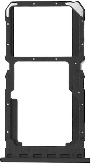 Clappio Sim Card Slot Oppo A79 Nano Sim Slot Black
