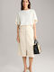 Midi Skirt Beige