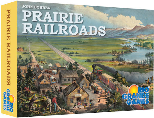 Настолна игра Prairie Railroads за 3-5 играчи 12+ години (EN) Rio Grande Games
