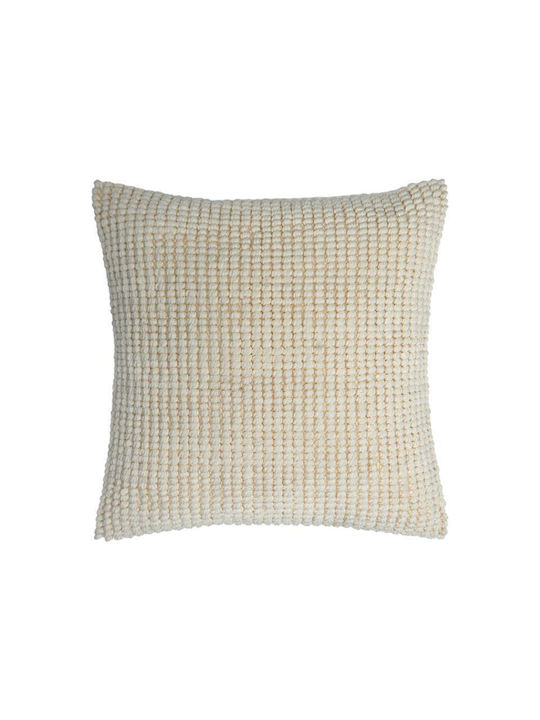 Fylliana Μαξιλάρι Καναπέ Fl822 Ivory 45x45εκ.