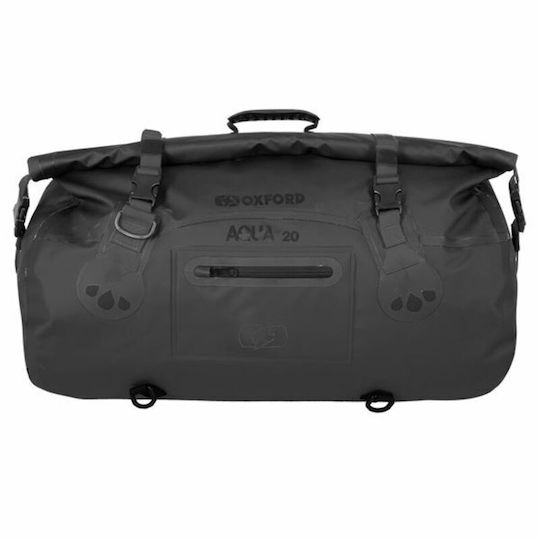 Aqua T-20 Roll Bag Schwarze Ol450 Oxford Ol993 Motorrad-Weichgepäck