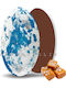 Zaxaropolis Κουφέτα Choco Splash în Formă Clasic cu Aromă de Caramel Albastru 1000gr