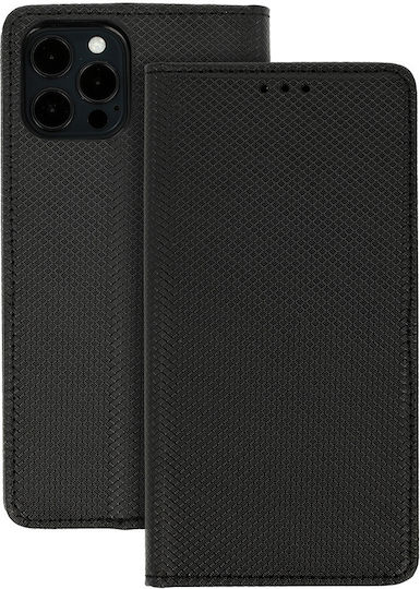 Smart Book Leather / Silicone Black (Redmi Note 14 5G)