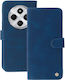 Wonder Wallet Δερματίνης / Σιλικόνης Navy Μπλε (Redmi 14C / Poco C75)