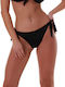 Slip Bikini Solids Negru