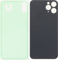 Apple Iphone 11 Pro Battery Door Adhesive Large Hole Version Black Logo Oem Apple Iphone 11 Pro Battery Door Adhesive Large Hole Version Black Logo Oem