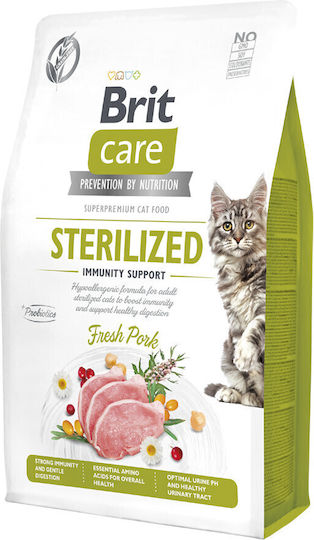 Brit Care Katzenleckerlis Gf Sterilisiert Immunitätsunterstützung Schweinefleisch 2kg