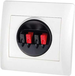 Dynavox Chord Steckdose Für Zwei Lautsprecher Tl0129 Weiß 1Stück 204998
