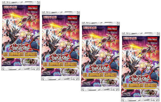 Yu-gi-oh Set 4 Wild Survivors Playing Card Boosters Multicolour