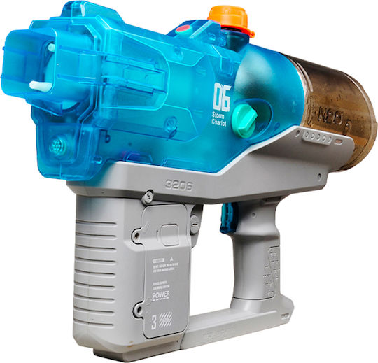 Techkidz Pistol cu Apă Electric cu Distanță Lungă Model Rafale Albastru