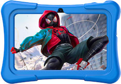 Avizar 7" Bildungs-Laptop Kinder Android 11 Stoßfeste Hülle Blau