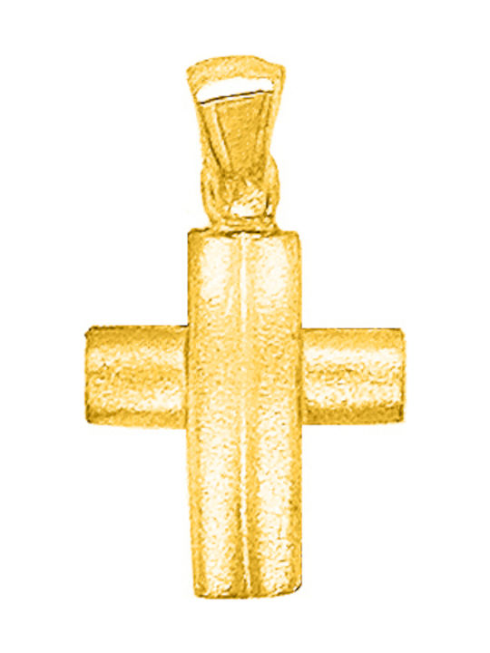 Dio Jewellery Lab Women's Cross from Gold Plated Silver