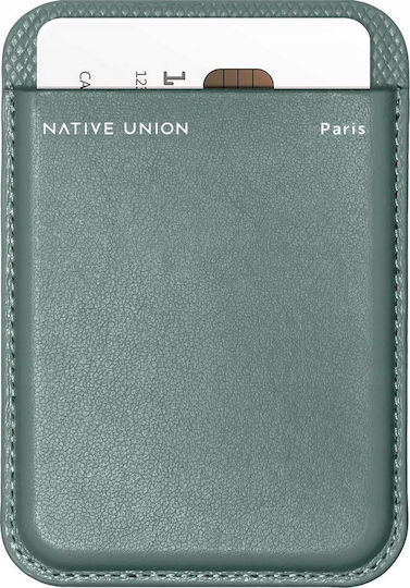 Native Union Re Classic Suport Magnetic Pentru Carduri Magsafe Elegant Carcase Verzi