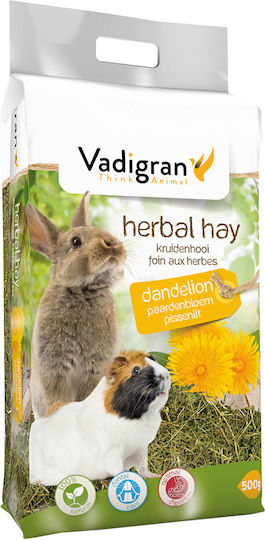 Vadigran Hay & Herbs Dandelion Rodents Food 500g