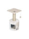 Vadigran Scratching Post Cat Trees White 30x30x59cm