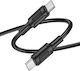 Borofone USB 2.0 Kabel USB-C männlich - USB-C 60W Schwarz 1m NO-BOR-115103
