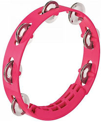 Nino Percussion Nino Nino 49sp Nτέφι 8'' Strawberry Pink Κόκκινο Πλαστικό Ντέφι Χειρός