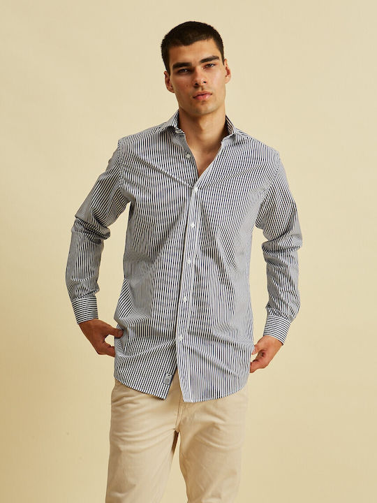 Dors Baumwolle Hemd Blue