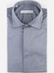 Long-sleeved Cotton Shirt Grey