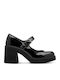 Black Heels with Strap
