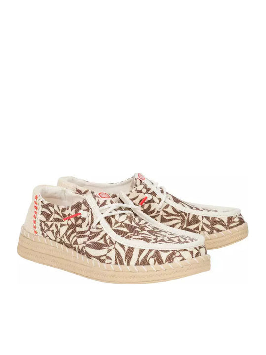 Hey Dude Wendy Women's Boat Shoes in Brown Color