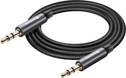 Swissten Auxiliary Jack 3.5 Mm Cable Jack 3.5 Mm Compatible Nylon Braided 1 5m Black Swissten Auxiliary Jack 3.5 Mm Cable Jack 3.5 Mm Compatible Nylon Braided 1 5m Black