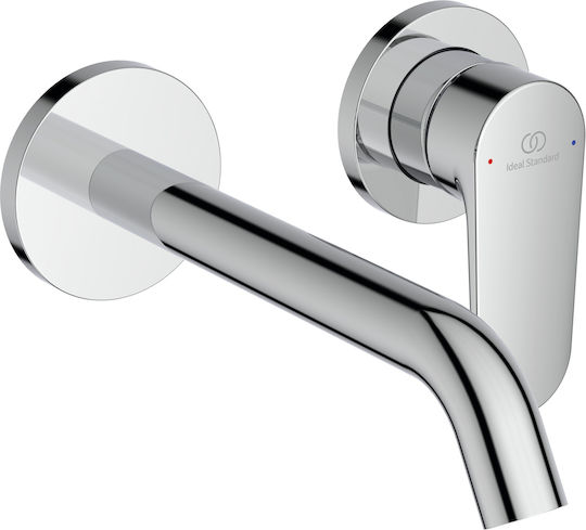 Ideal Standard Built-in Faucet Mixer for for Bathroom Sink Silver