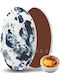 Zaxaropolis Κουφέτα Choco Splash în Formă Clasic cu Aromă de Creme Brulee Albastru marin 1000gr