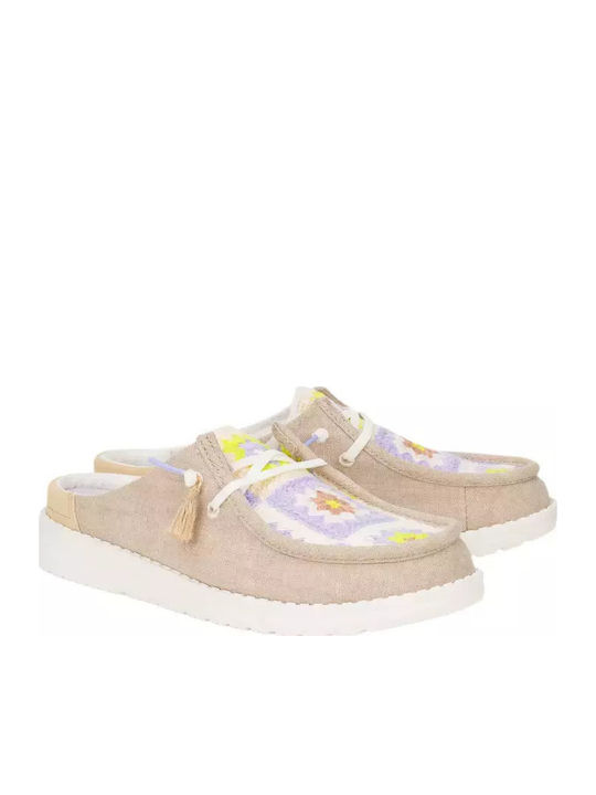 Hey Dude Wendy Slip Γυναικεία Boat Shoes σε Μπε...