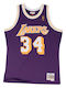 Lakers 1996 Shaquille O'Neal Ανδρική Φανέλα Εμφάνισης Μπάσκετ