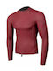 Florence UPF 50+ Men's Long Sleeve Sun Protection Shirt Red