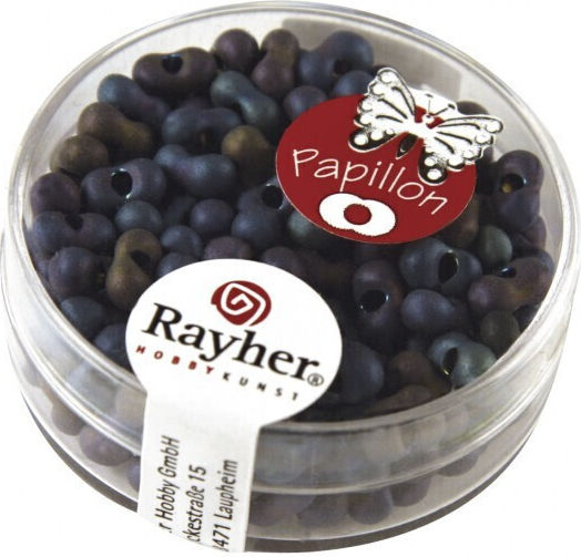 Χαντρες Παπιγιον 3.2x6.5μμ Medium Grey Mix 6